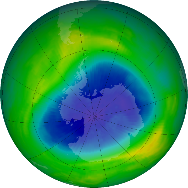 Ozone Map 1983-10-18